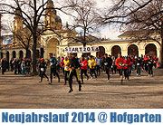 8. Münchner Neujahrslauf am 1.1.2014 - Fotos & Video (©Foto:  Martin Schmitz)